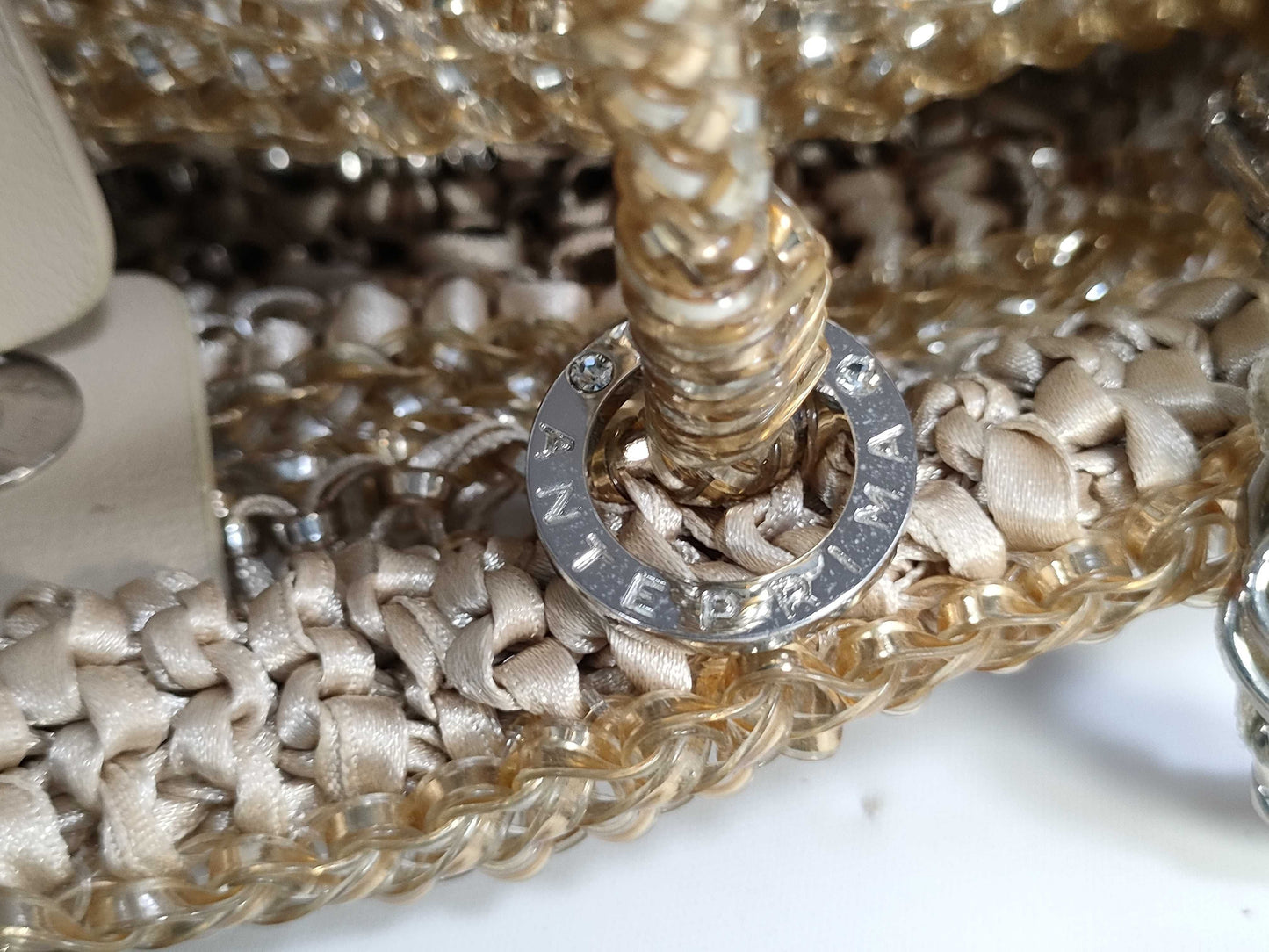ANTEPRIMA Cristallo Fiocco 2-Way Chain Handbag