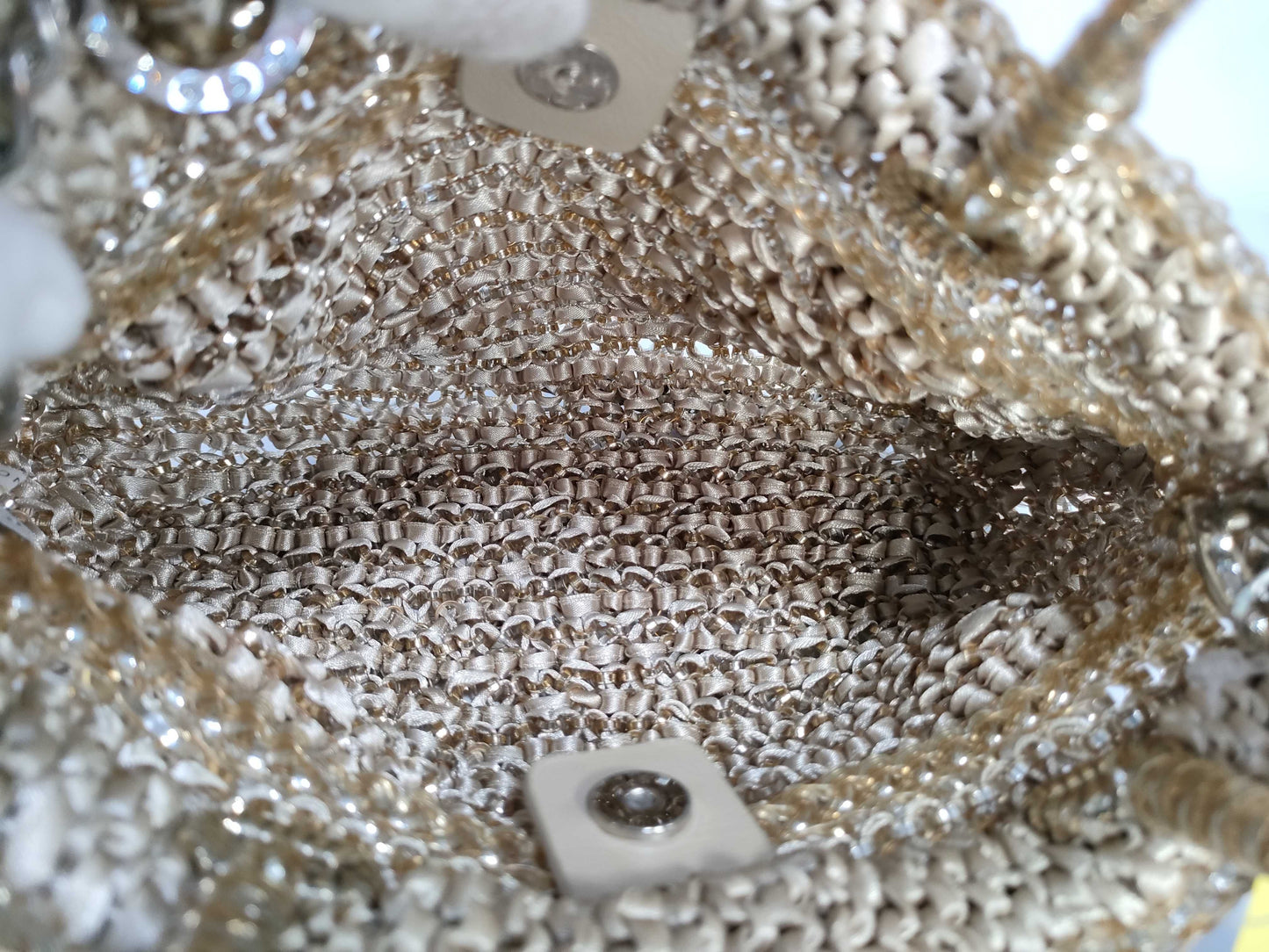ANTEPRIMA Cristallo Fiocco 2-Way Chain Handbag