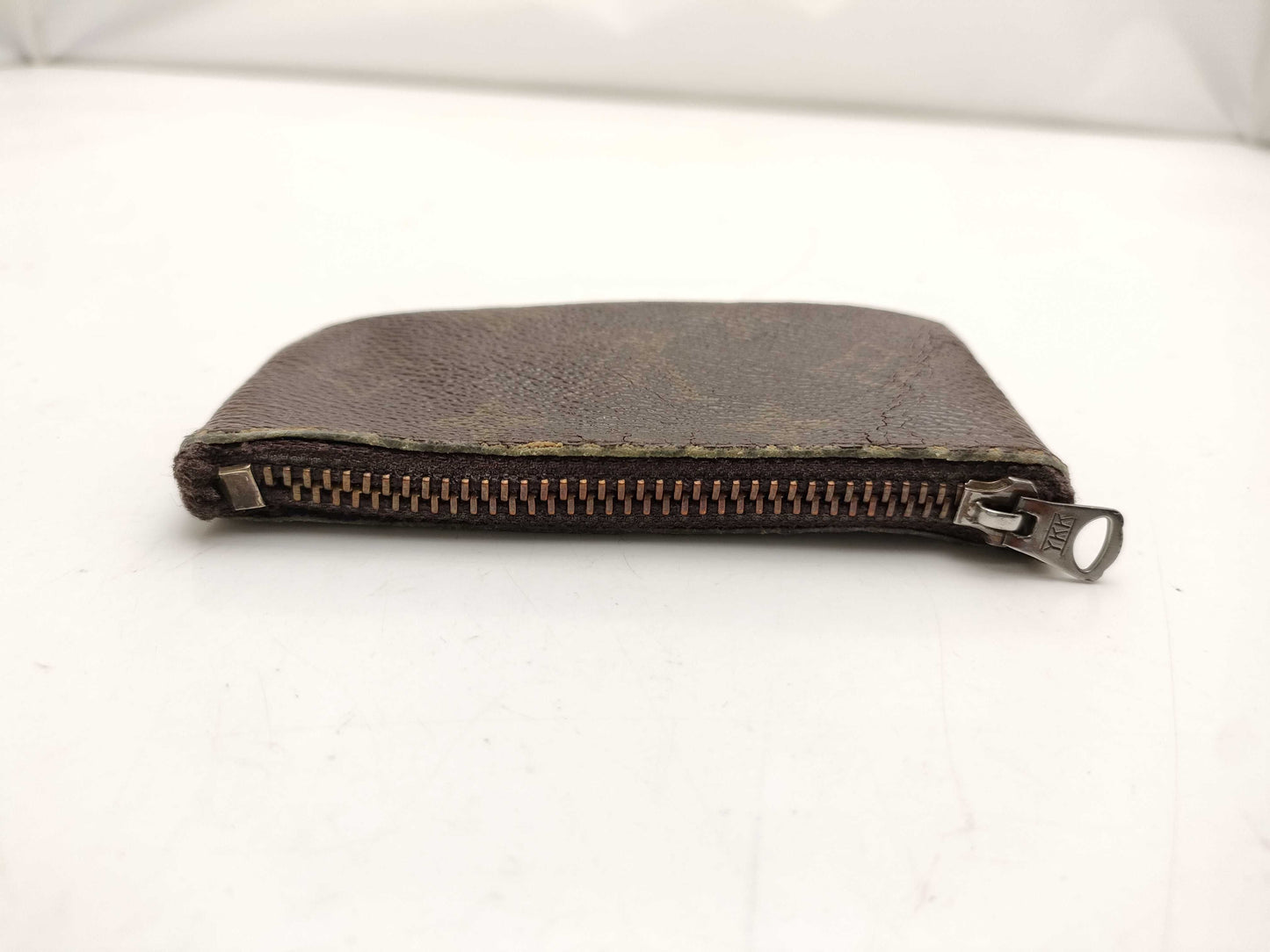 LOUIS VUITTON Monogram Pochette Cle/Bifold Wallet