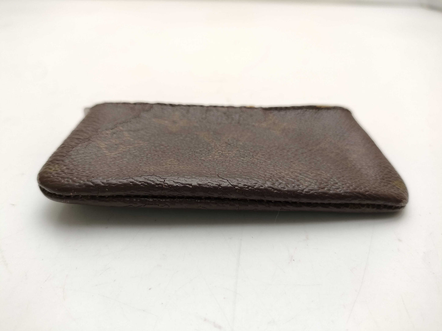 LOUIS VUITTON Monogram Pochette Cle/Bifold Wallet
