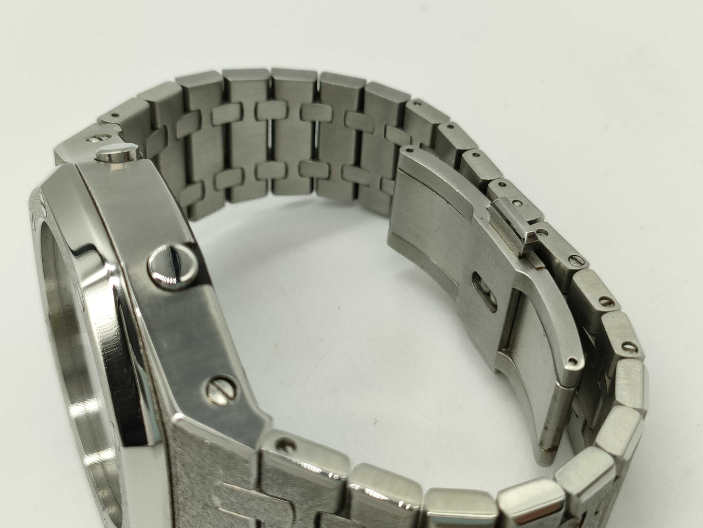 CASIO GA-2100 5611 Frosted Silver Men's Watch