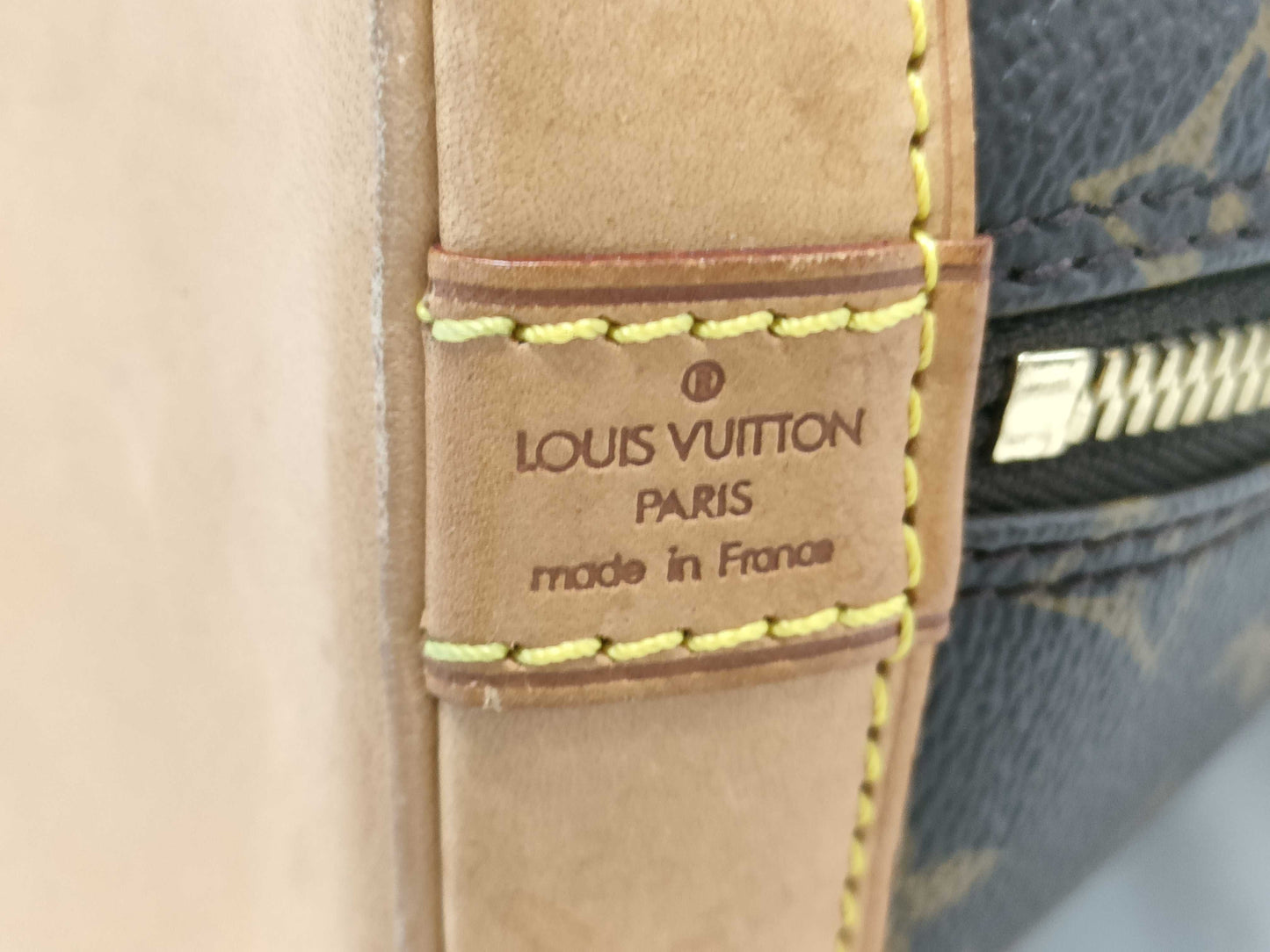 LOUIS VUITTON Monogram M51130 Alma Handbag