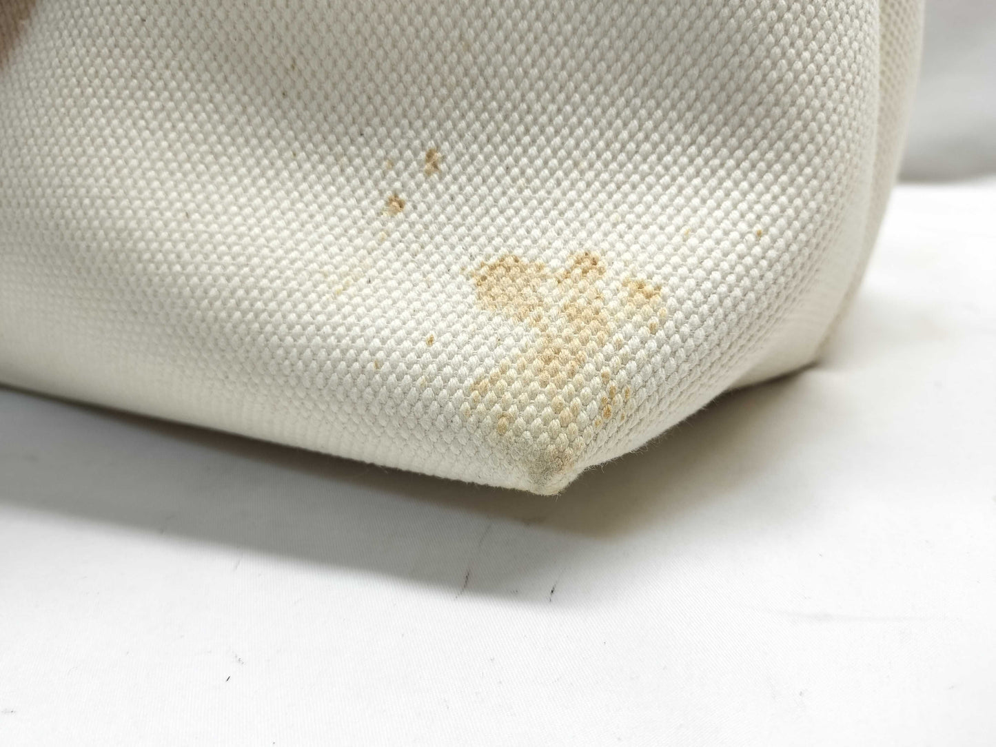 CELINE Horizontal Cabas Canvas Tote Bag