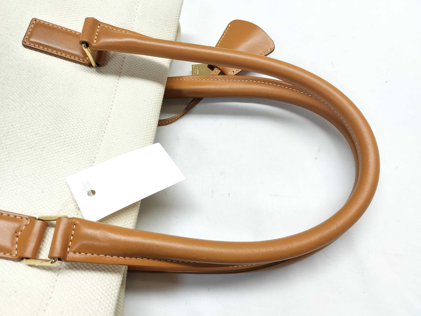 CELINE Horizontal Cabas Canvas Tote Bag