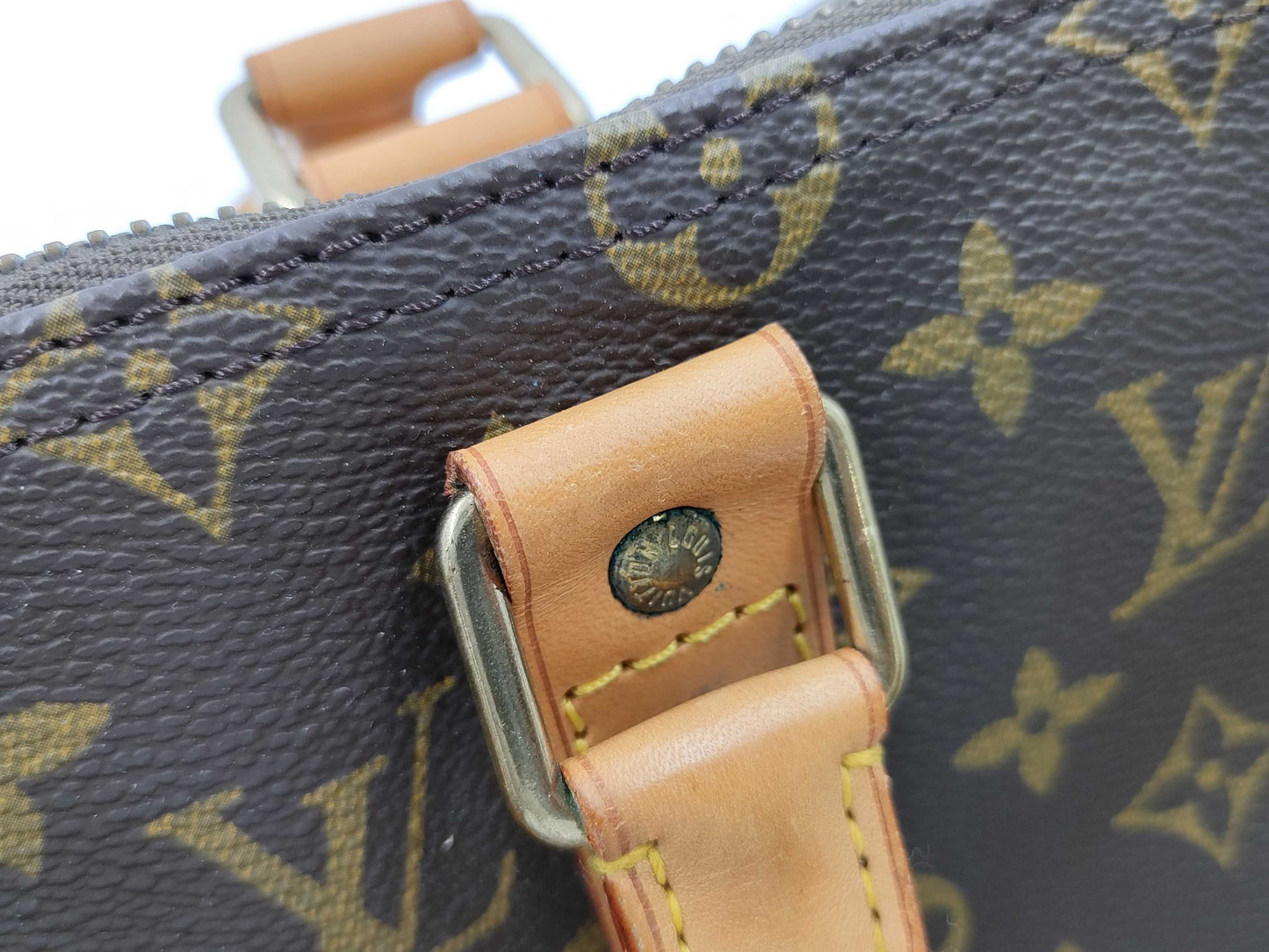 LOUIS VUITTON Monogram Keepall 50 Boston Bag