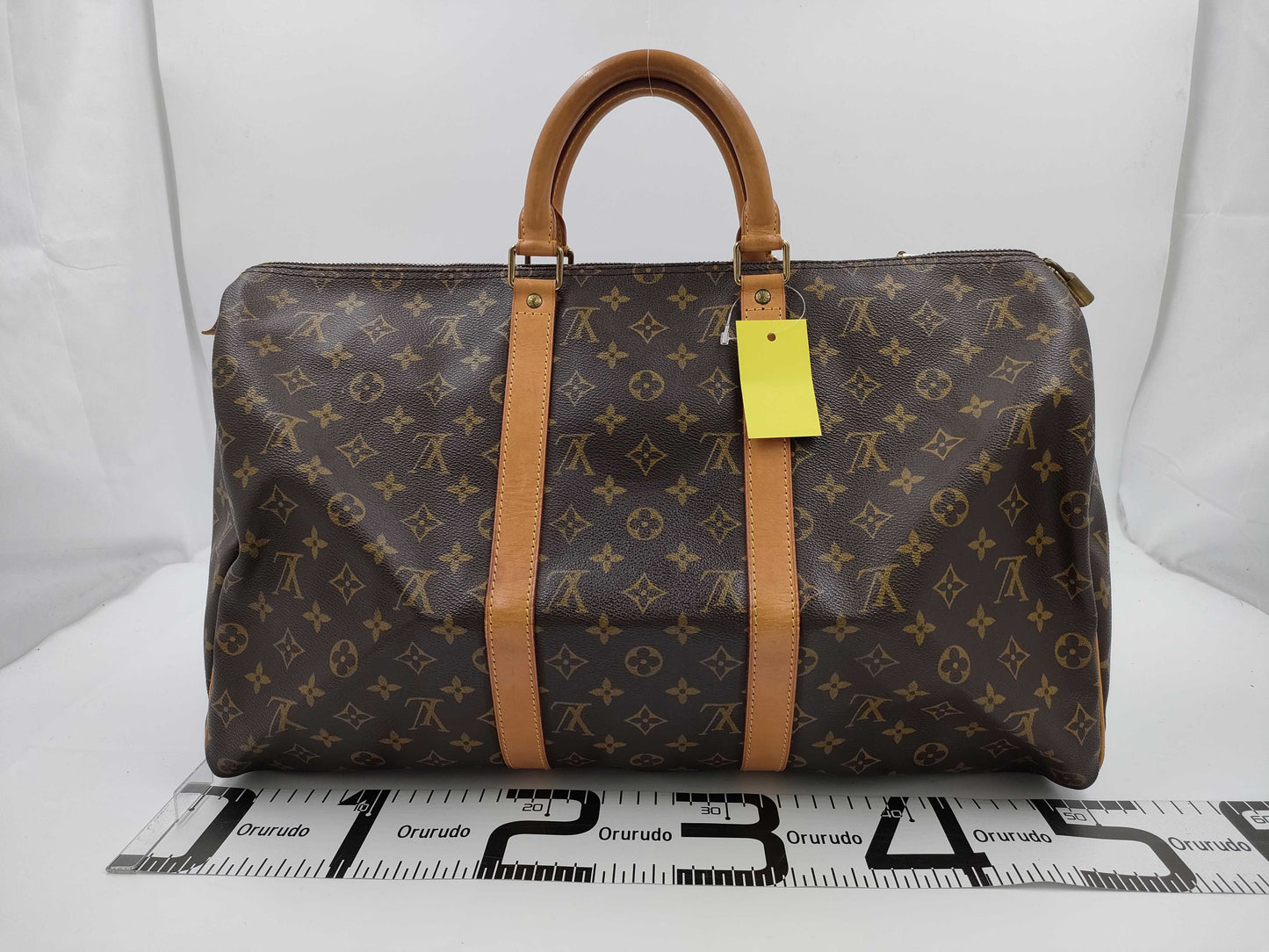 LOUIS VUITTON Monogram Keepall 50 Boston Bag