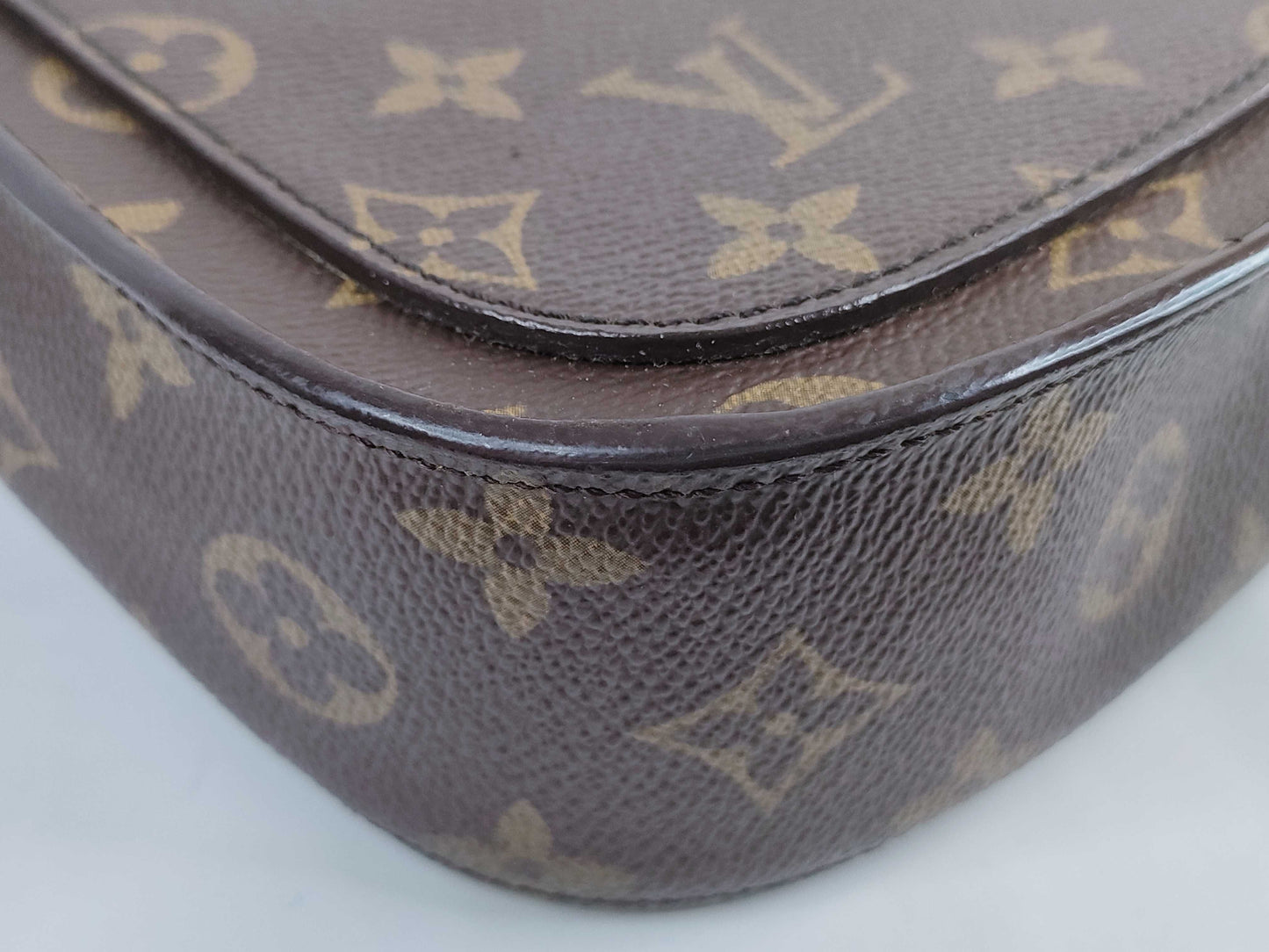 LOUIS VUITTON M51244 Monogram Mini Saint-Cloud Shoulder Bag