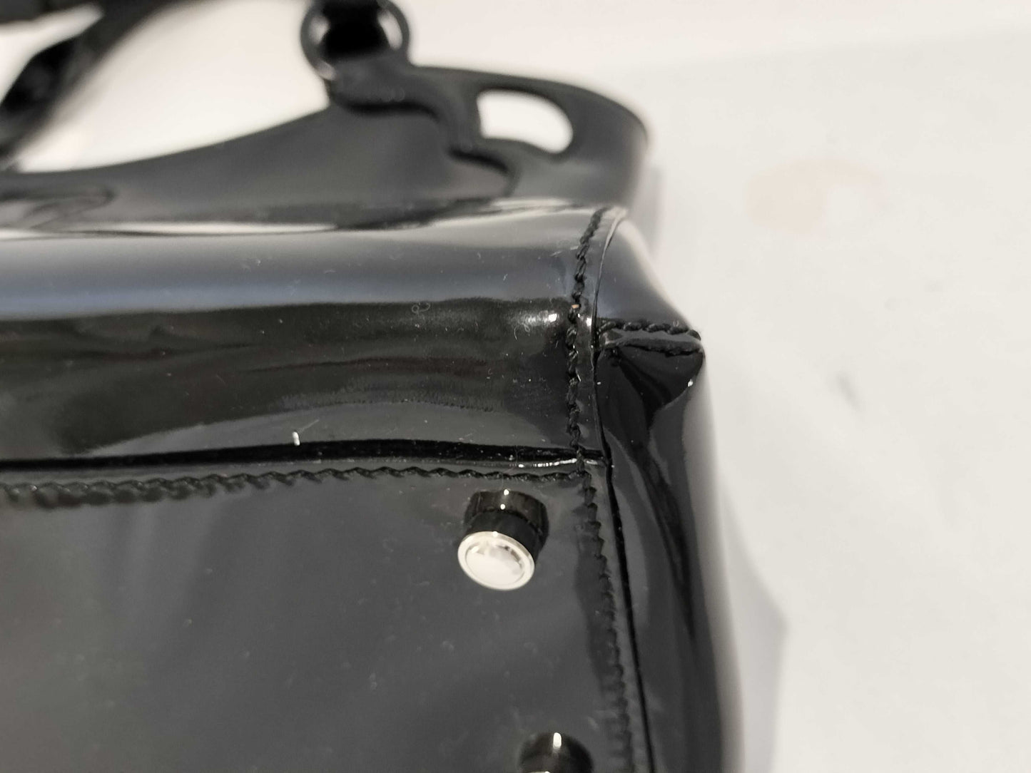 Cartier Enamel Handbag Black Handbag
