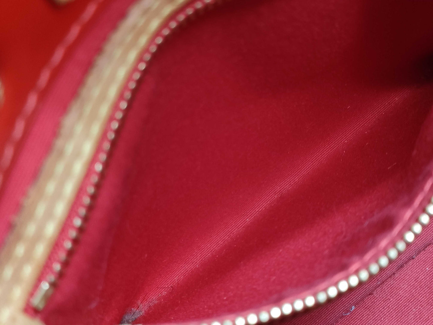 LOUIS VUITTON Vernis Reed PM Handbag