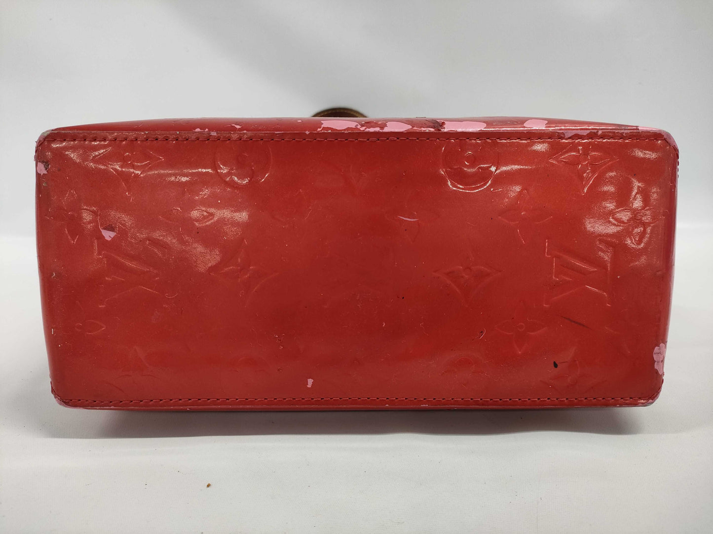 LOUIS VUITTON Vernis Reed PM Handbag