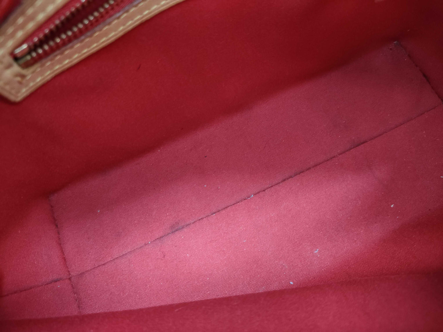 LOUIS VUITTON Vernis Reed PM Handbag