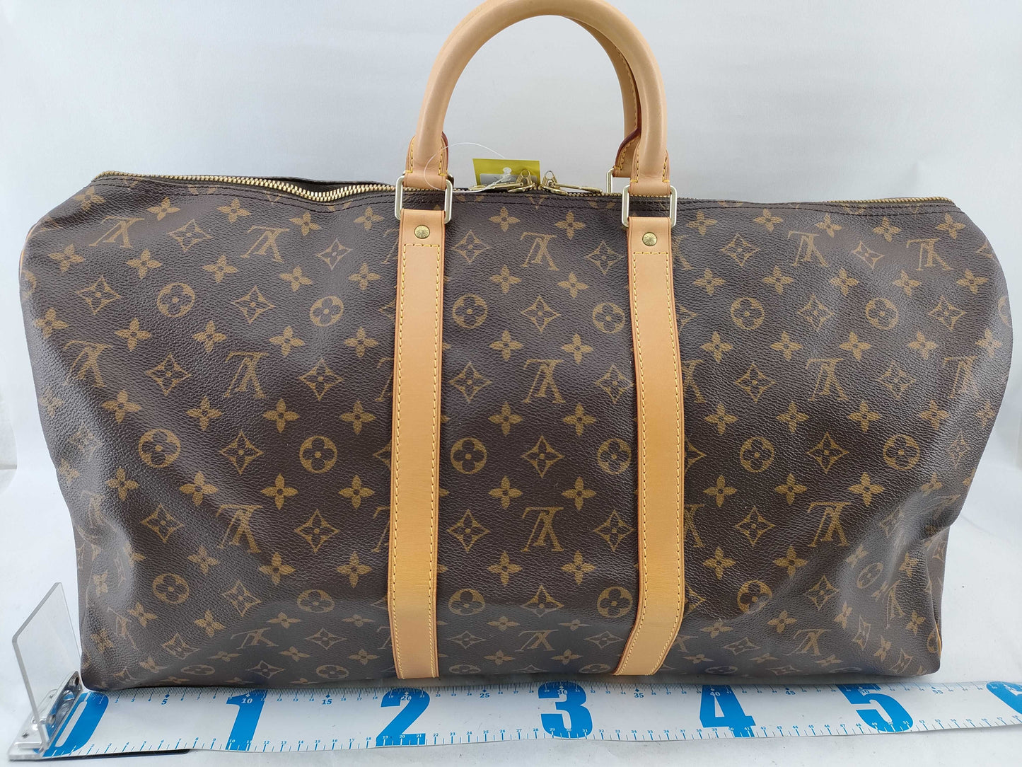 LOUIS VUITTON M41424 Monogram Keepall 55 Boston Bag