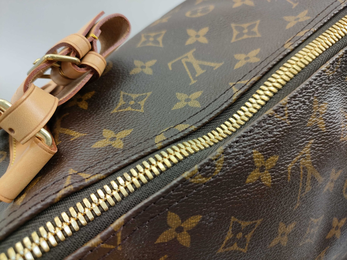 LOUIS VUITTON M41424 Monogram Keepall 55 Boston Bag