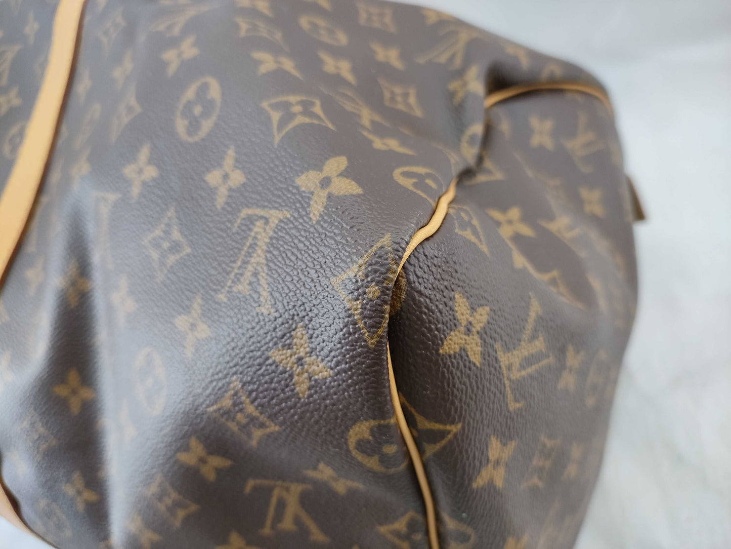 LOUIS VUITTON M41424 Monogram Keepall 55 Boston Bag