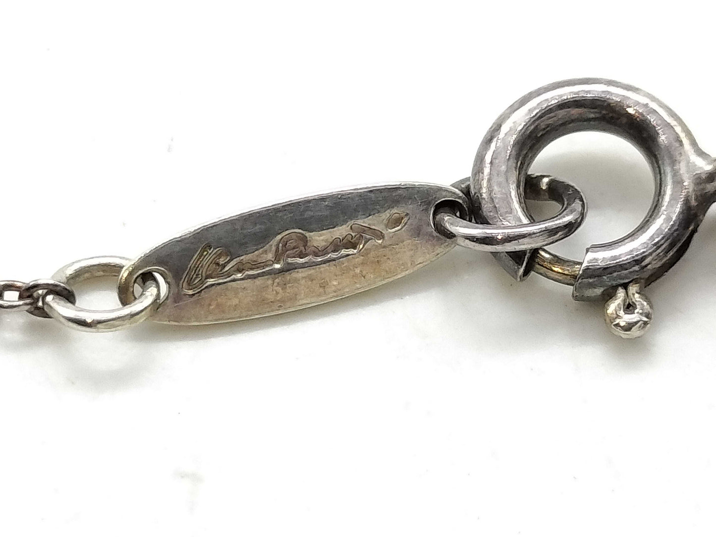 Tiffany & Co. Teardrop Necklace, SV925, 3.2g