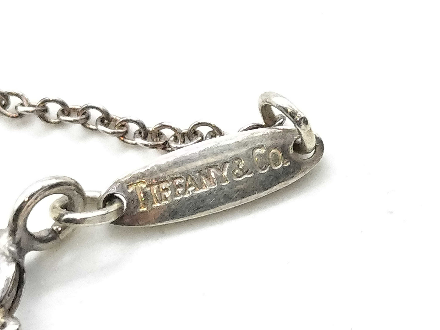 Tiffany & Co. Teardrop Necklace, SV925, 3.2g