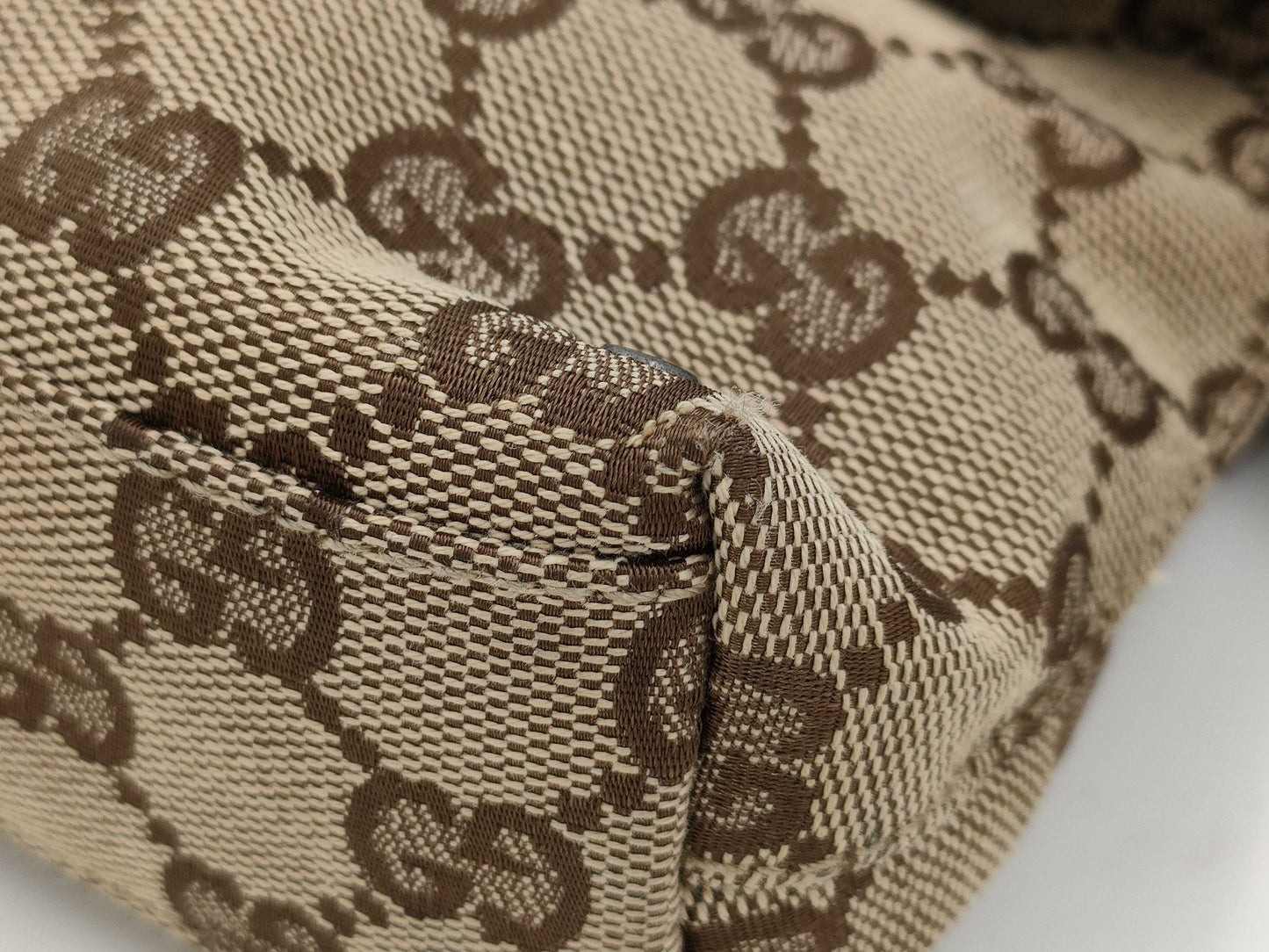 GUCCI GG Canvas Waist Pouch 92543 001998 Shoulder Bag
