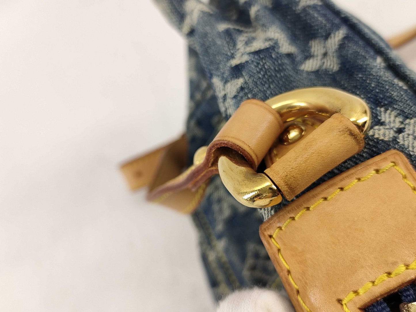 LOUIS VUITTON Monogram Denim M95348 Camera Bag Shoulder Bag