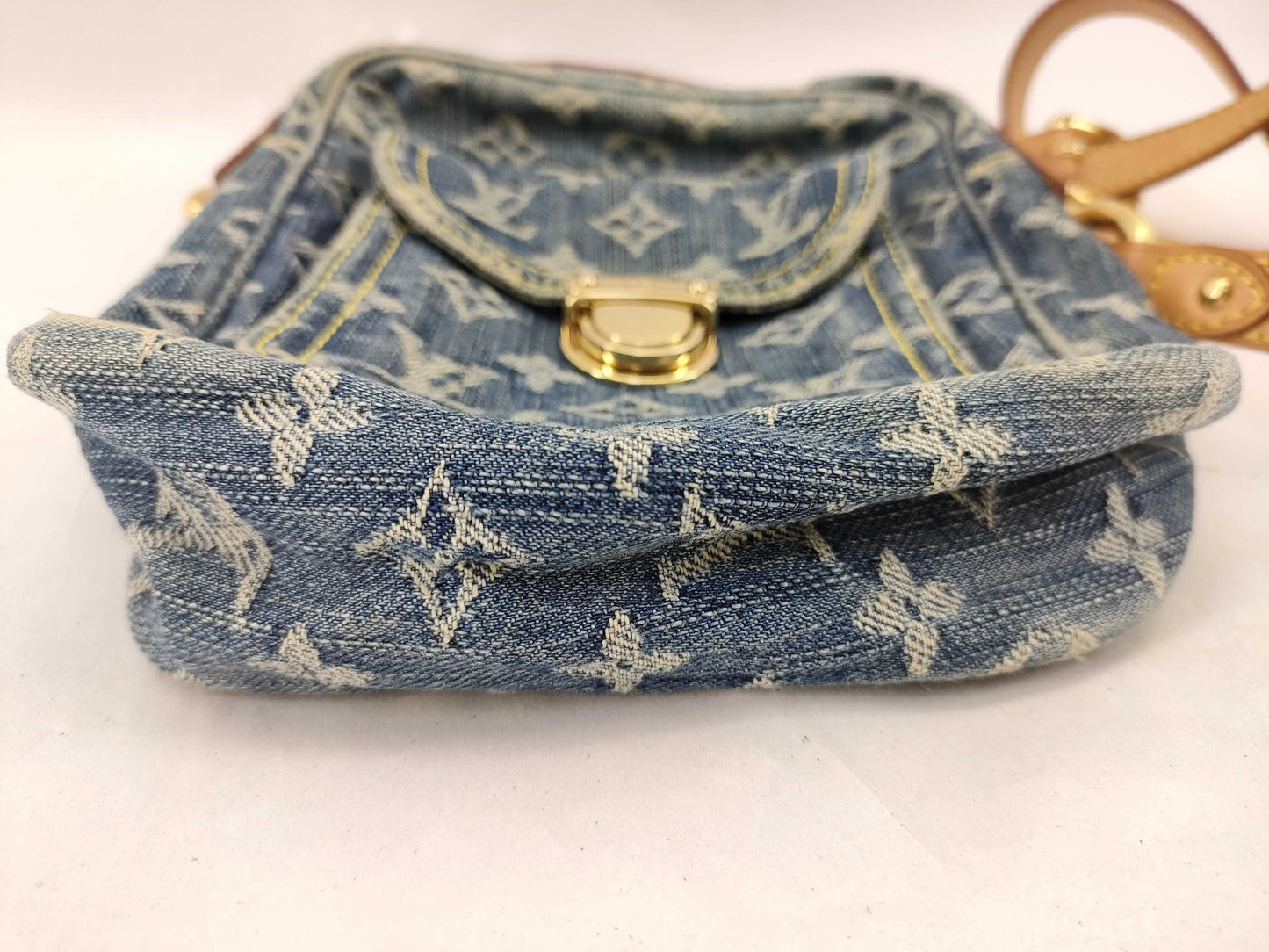 LOUIS VUITTON Monogram Denim M95348 Camera Bag Shoulder Bag