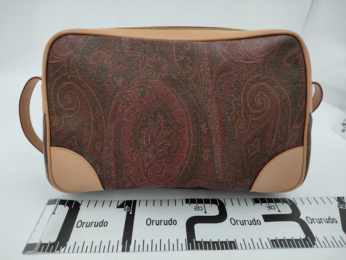 ETRO all-over print mini Boston shoulder bag