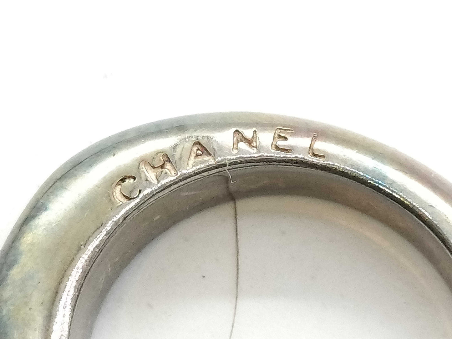 CHANEL Hoop Earrings 14.8g