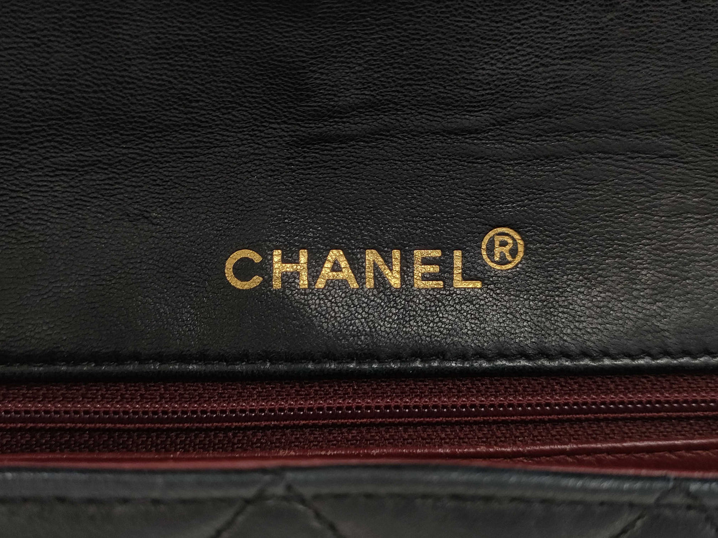 CHANEL Lambskin Matelasse Chain Shoulder Turnlock Shoulder Bag