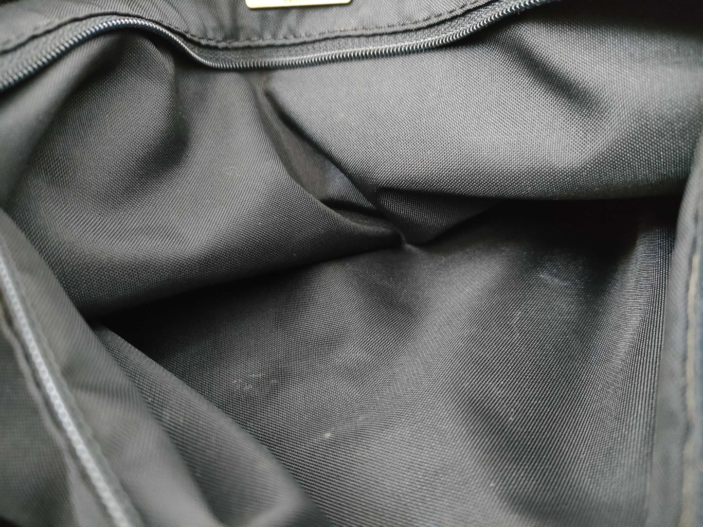BALENCIAGA Nylon x Leather 2-Way Boston Bag