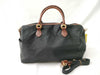 BALENCIAGA Nylon x Leather 2-Way Boston Bag