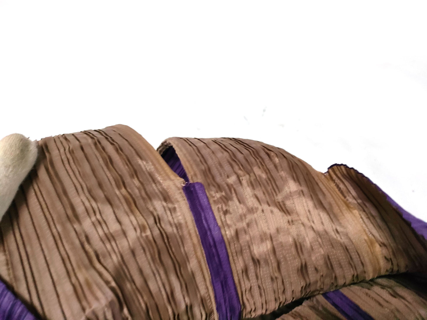 ISSEY MIYAKE Pleats Please Purple Bag
