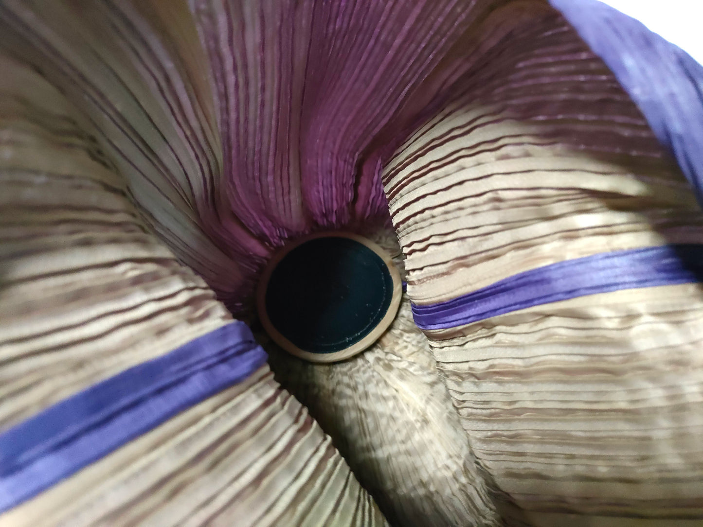 ISSEY MIYAKE Pleats Please Purple Bag