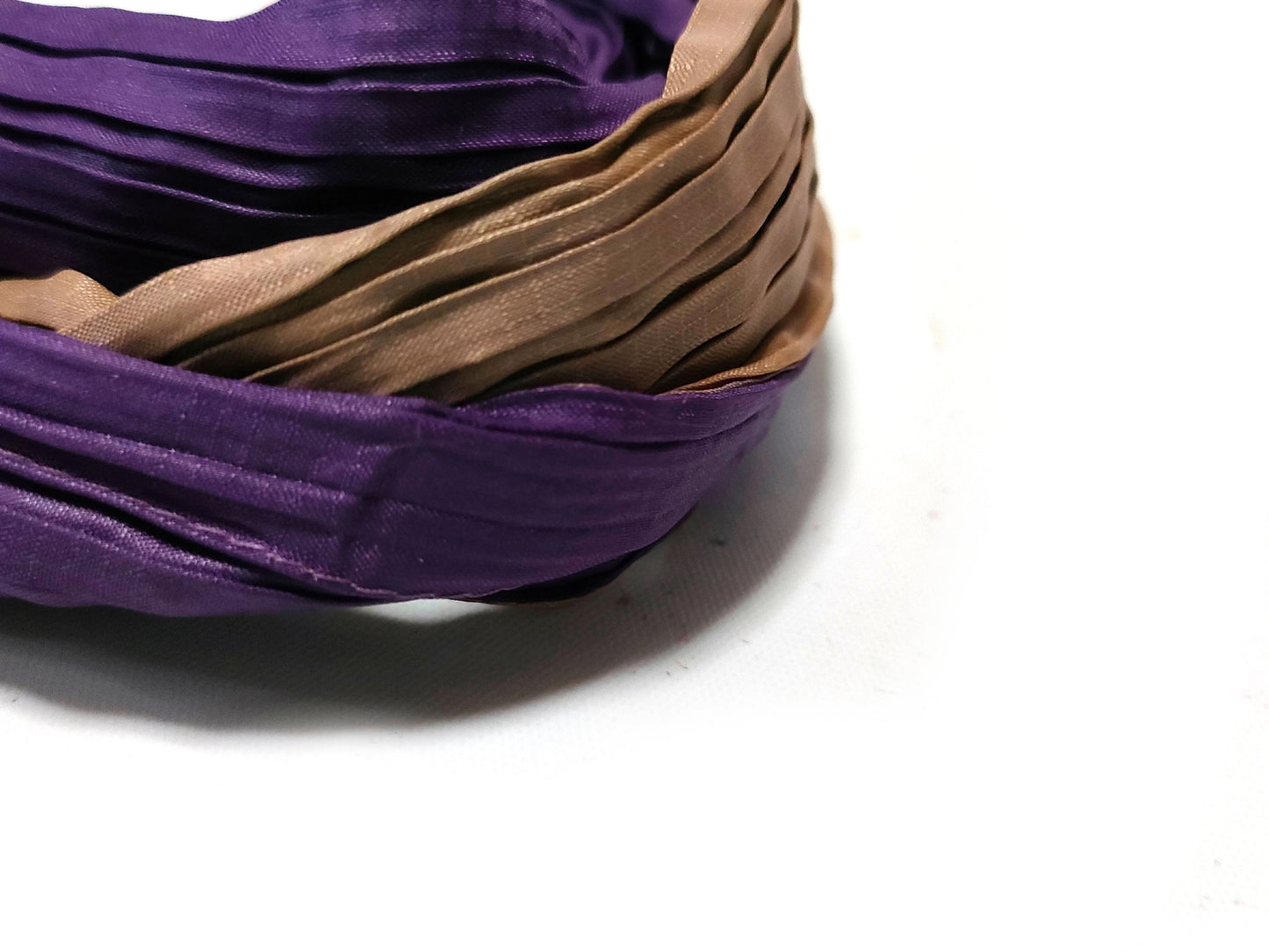 ISSEY MIYAKE Pleats Please Purple Bag