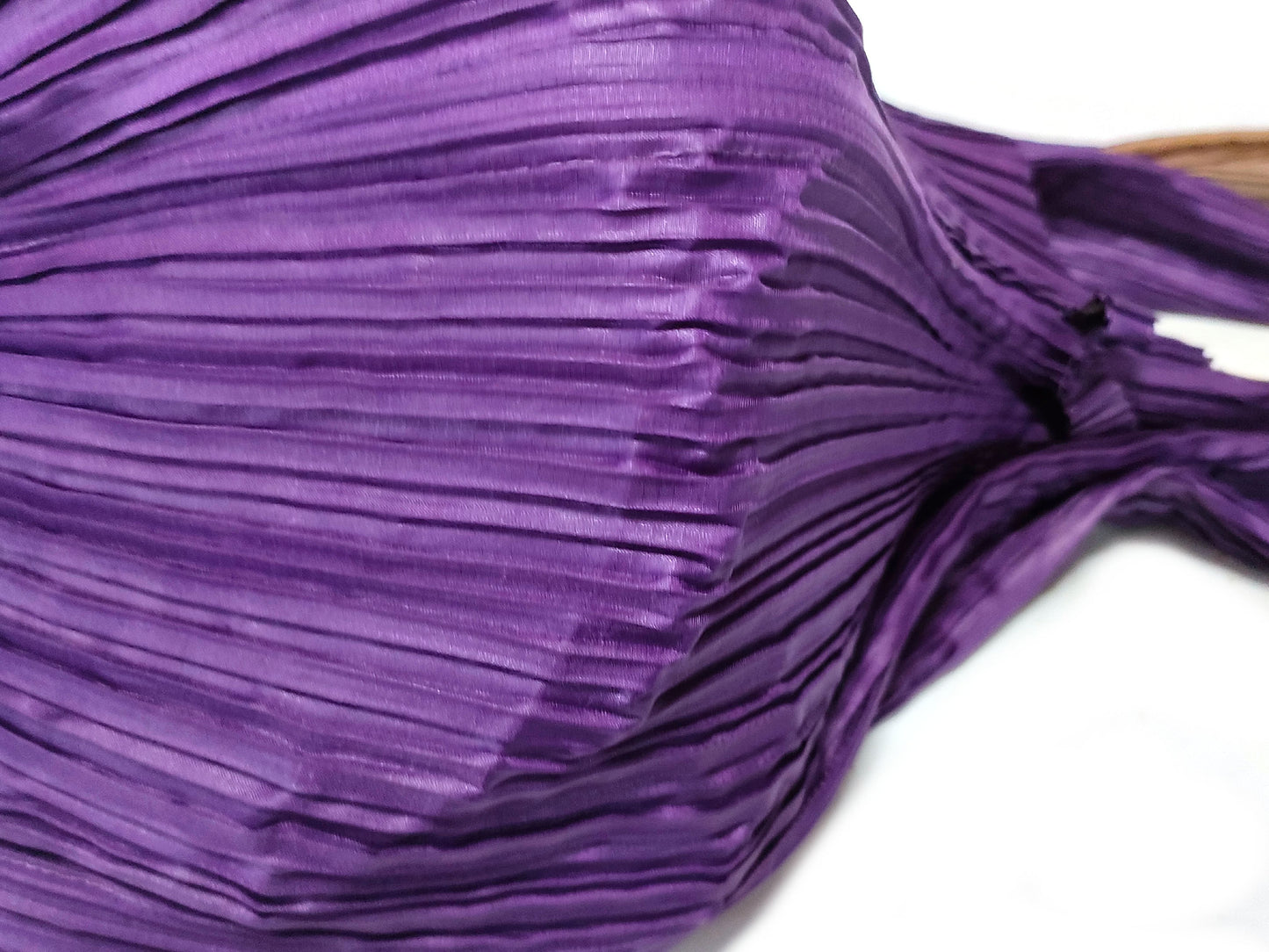 ISSEY MIYAKE Pleats Please Purple Bag