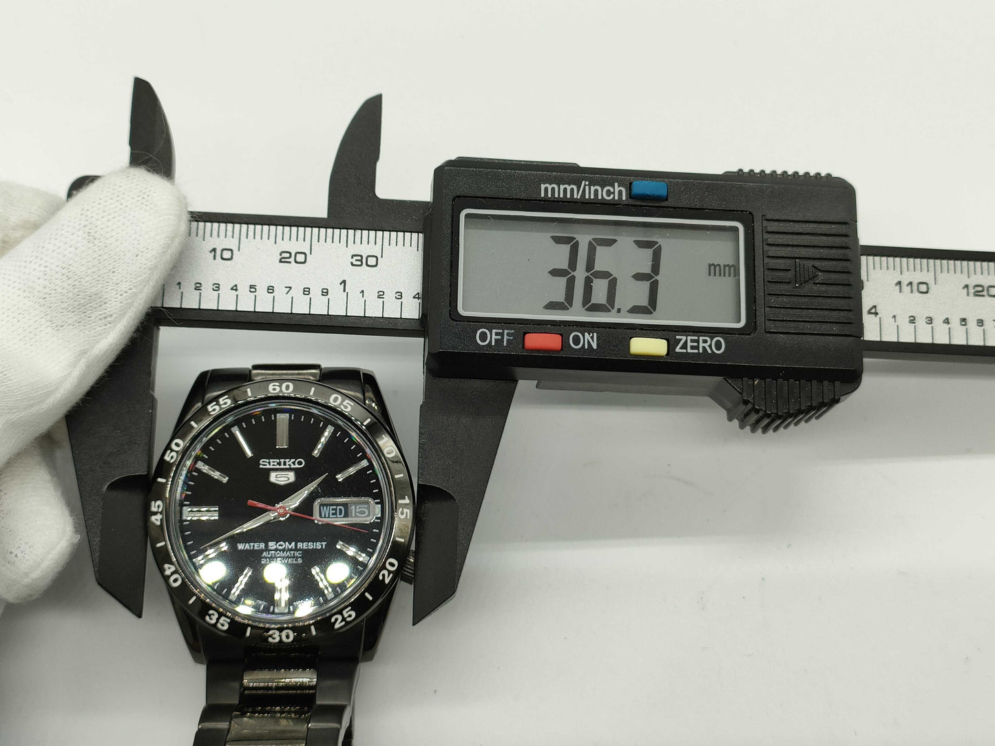 SEIKO Automatic 50m Water Resistant See-Through Back 7S26-02T0 Men's Watch