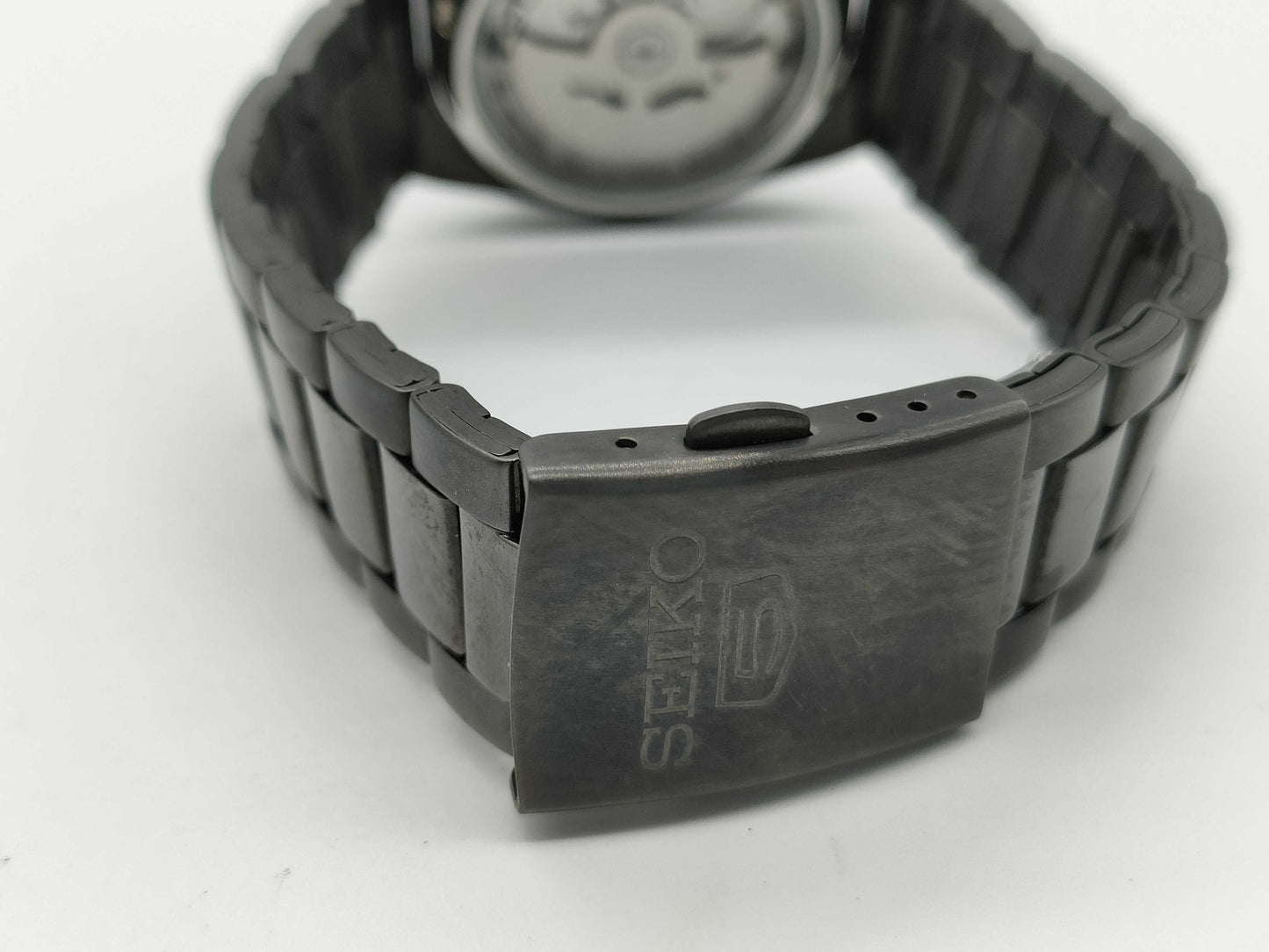 SEIKO Automatic 50m Water Resistant See-Through Back 7S26-02T0 Men's Watch