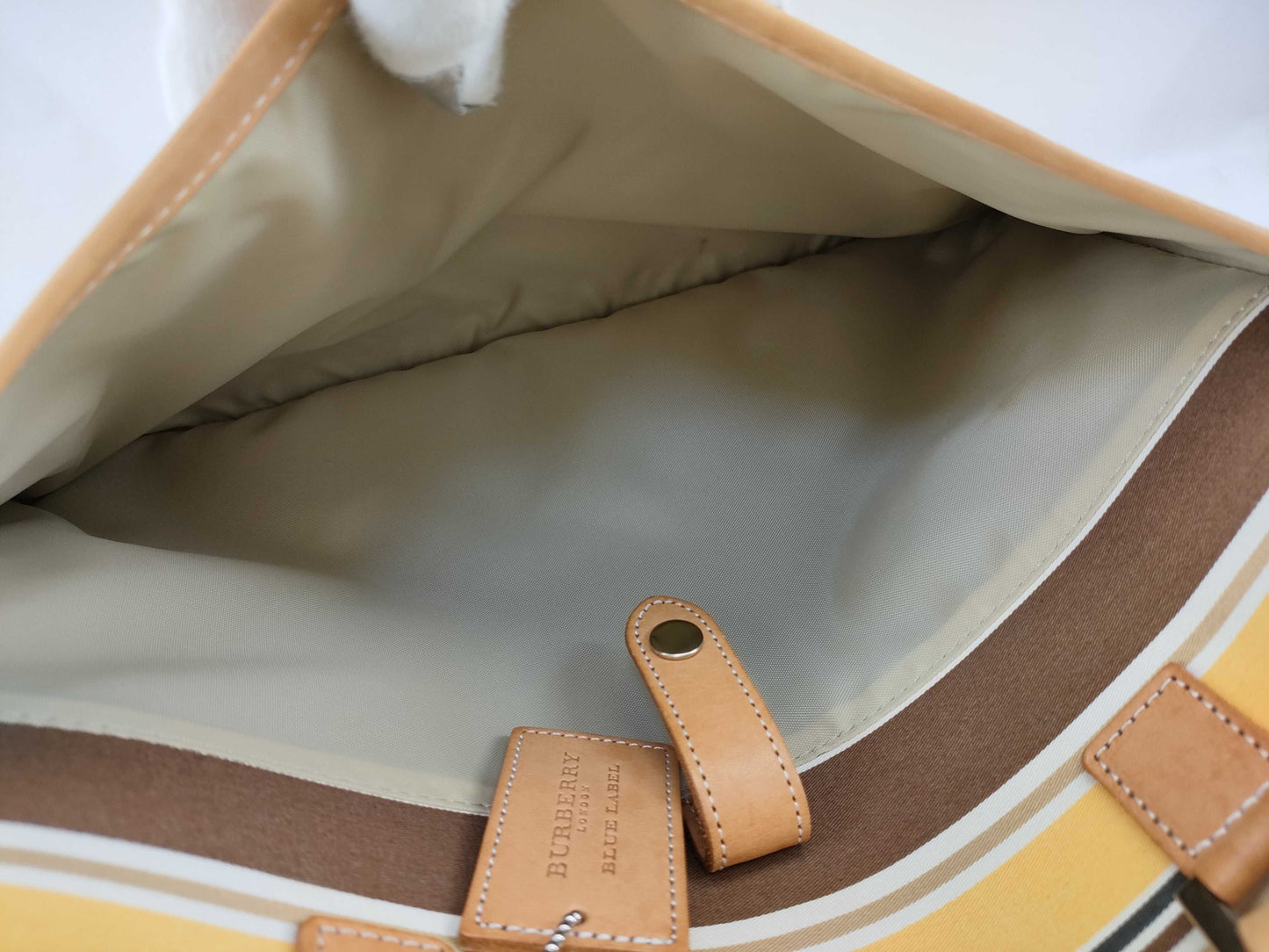 BURBERRY Blue Label Border Tote Bag
