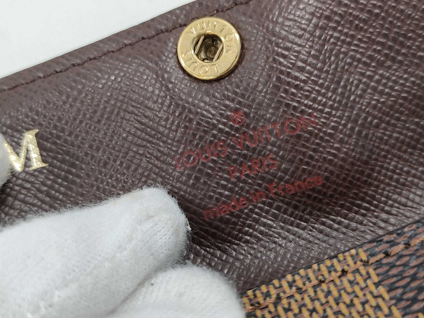 LOUIS VUITTON Damier Card Case Wallet