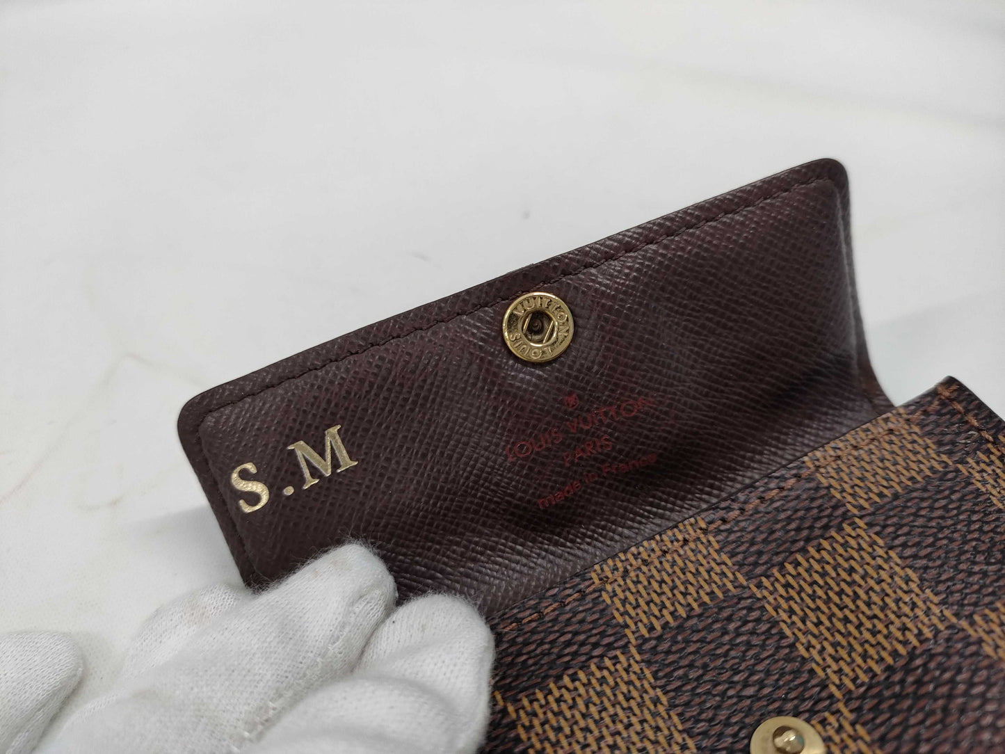 LOUIS VUITTON Damier Card Case Wallet
