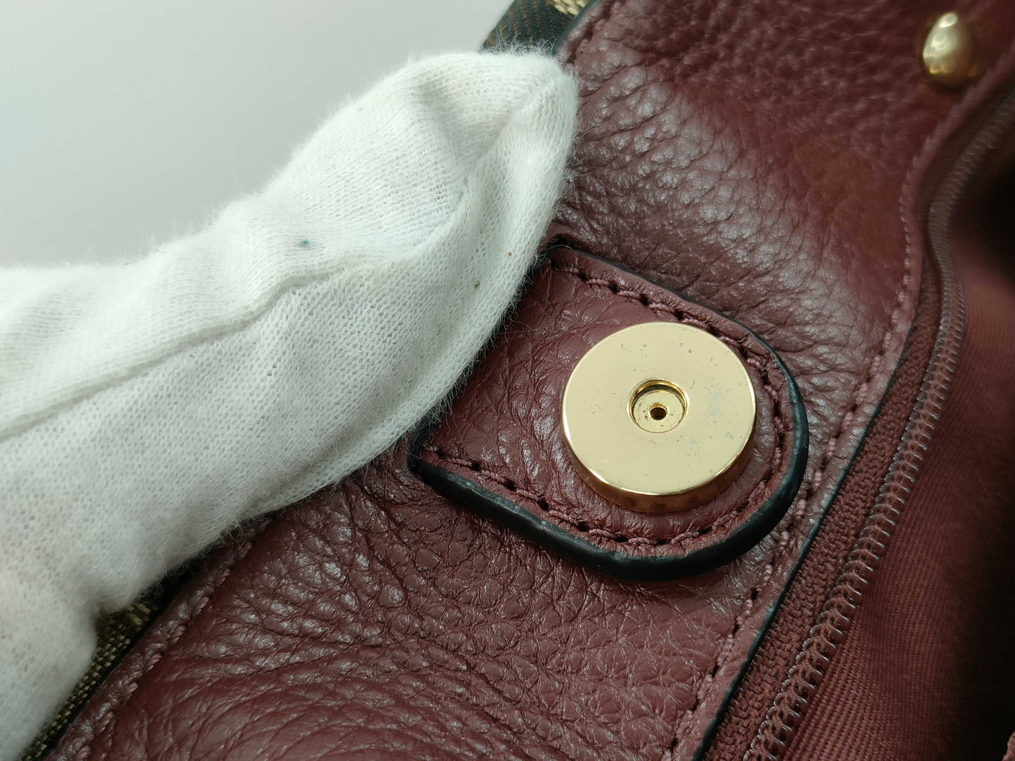 COACH Signature Dempsey Tote Shoulder Bag