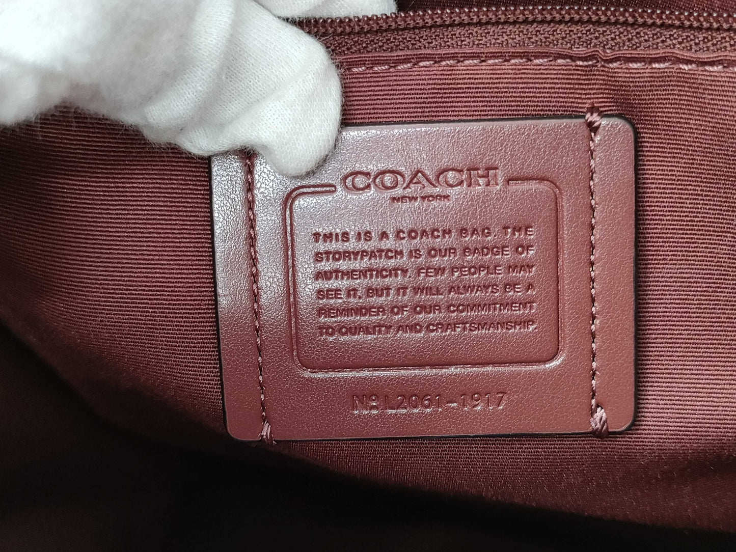 COACH Signature Dempsey Tote Shoulder Bag