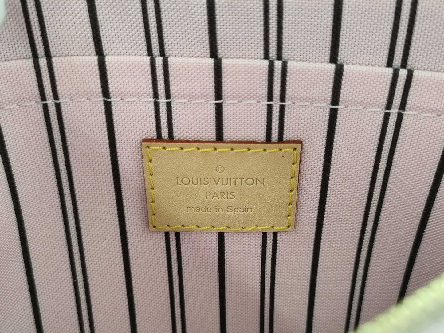 LOUIS VUITTON Monogram Neverfull Pouch Only