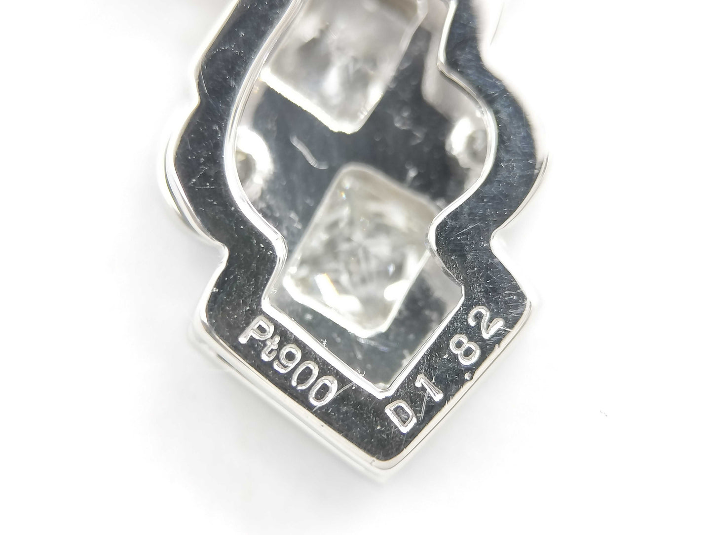 D1.82ct PT900 6.8g Pendant Top