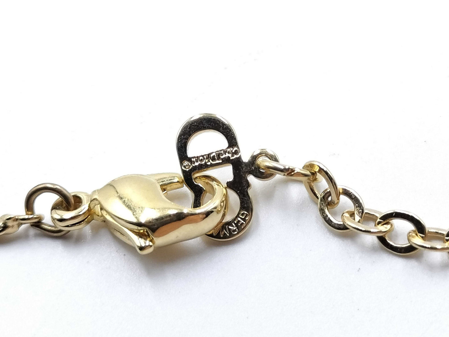 Dior logo necklace necklace