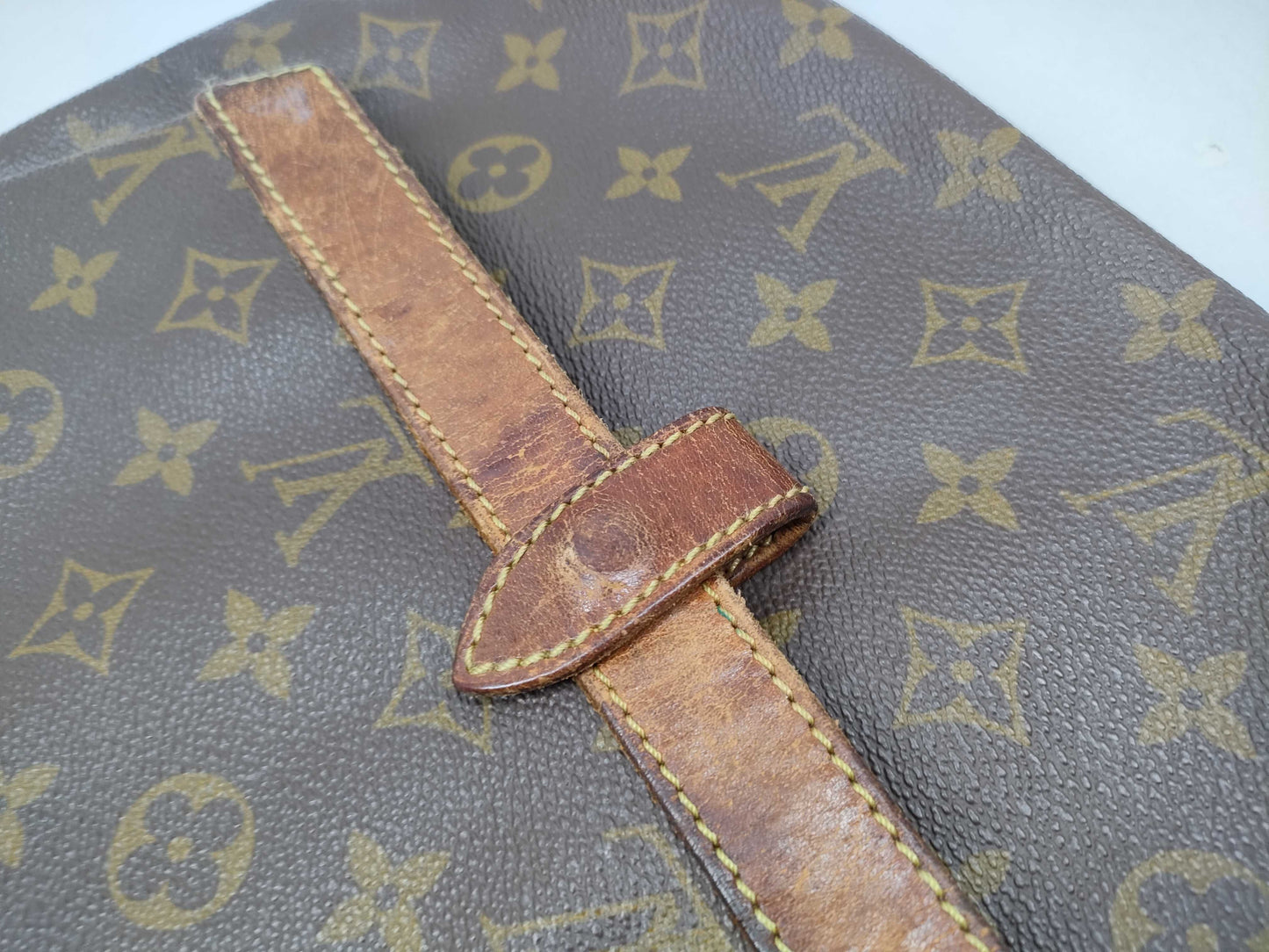 LOUIS VUITTON Monogram Pochette Pliant/Handkerchief Clutch Bag