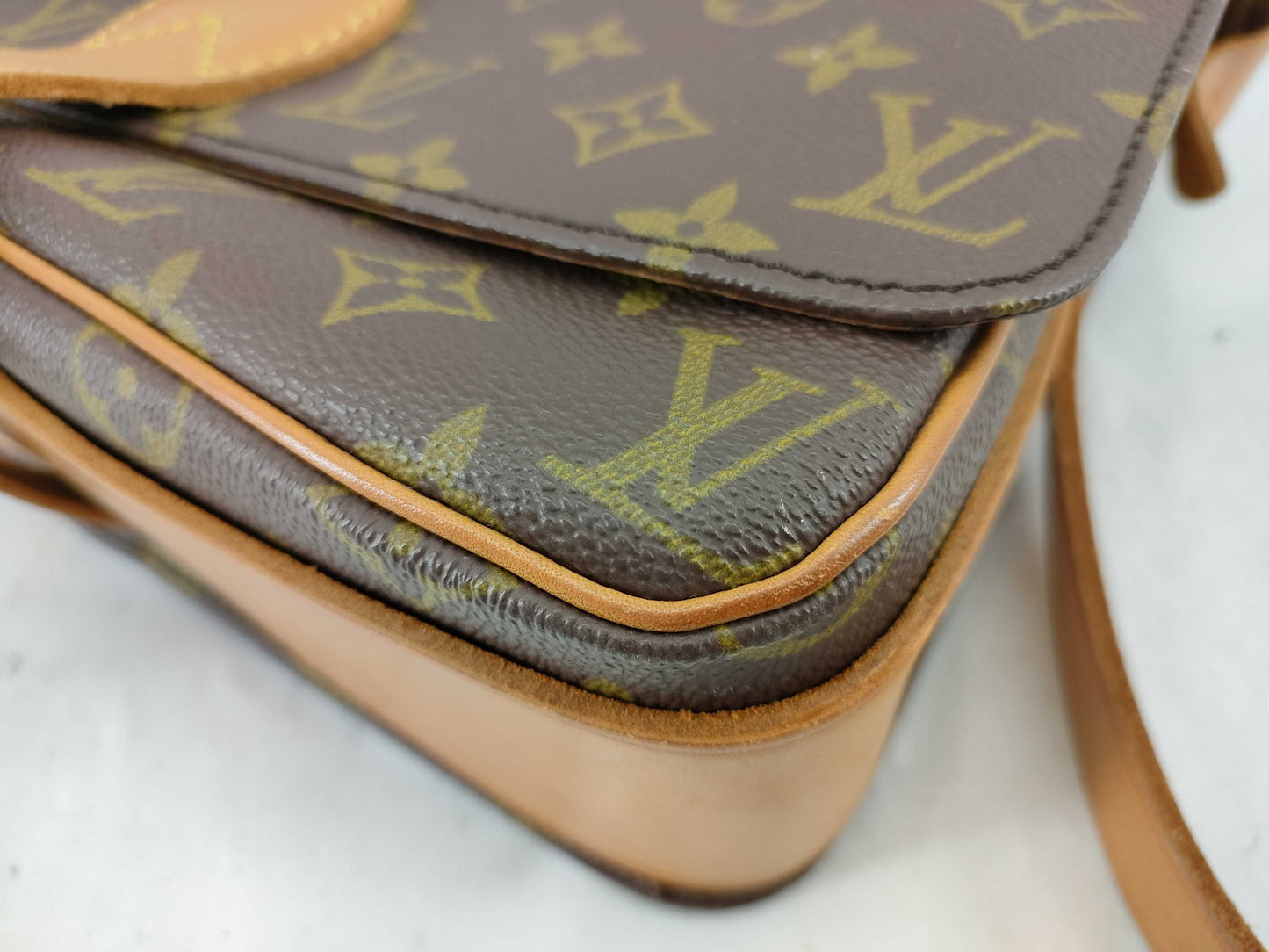 LOUIS VUITTON Monogram Cartesiere Shoulder Bag