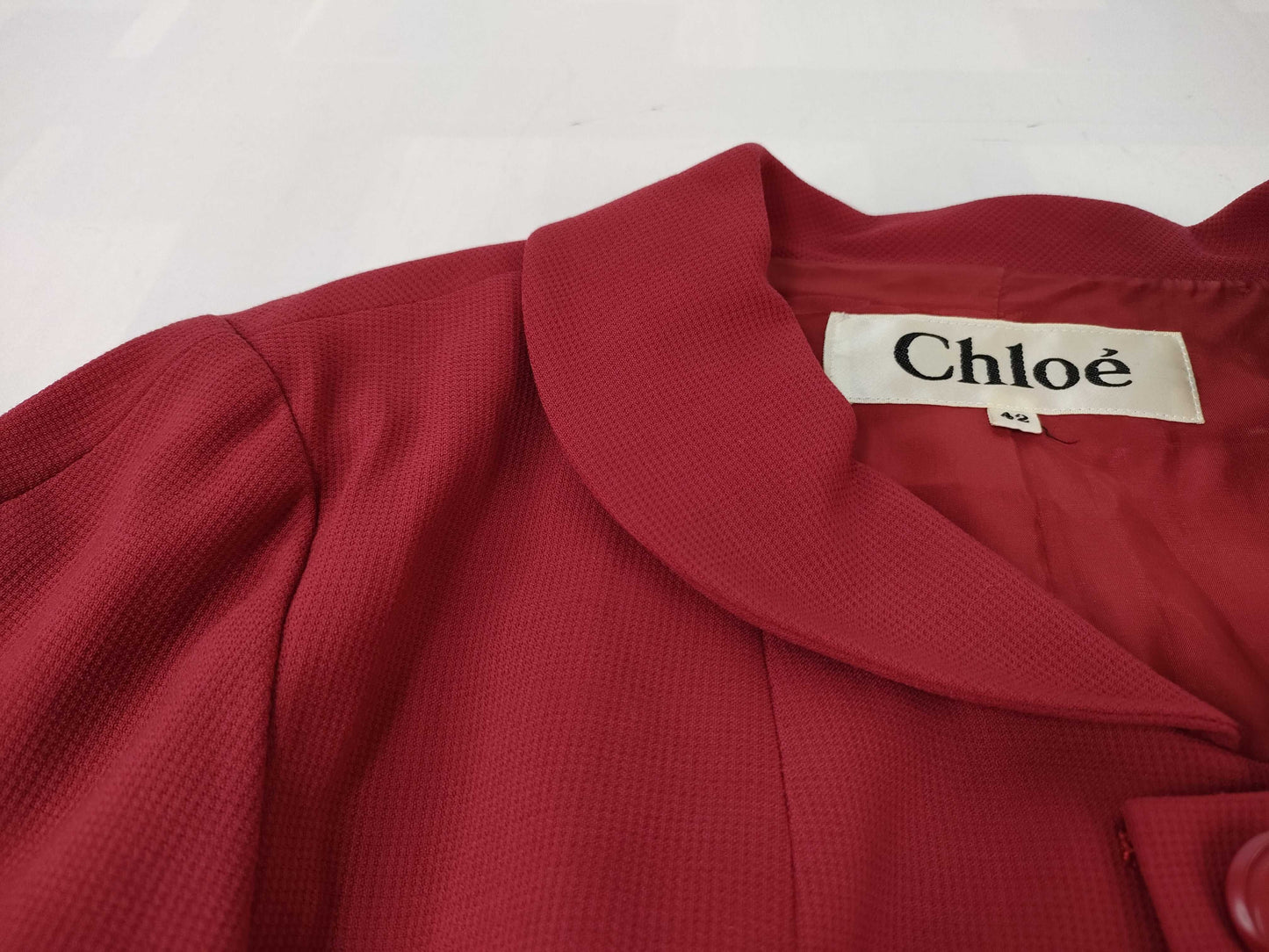 Chloe Jacket Set Red Size 42 Other Apparel