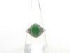 Jadeite 2.96ct D 0.09ct Pt900 6.8g Ring
