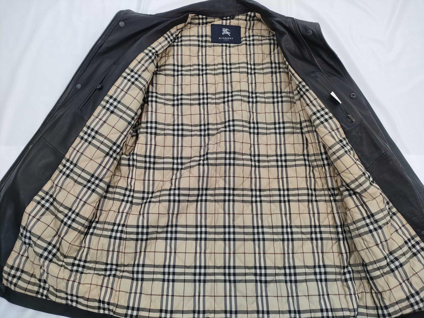 BURBERRY Lamb Leather Coat