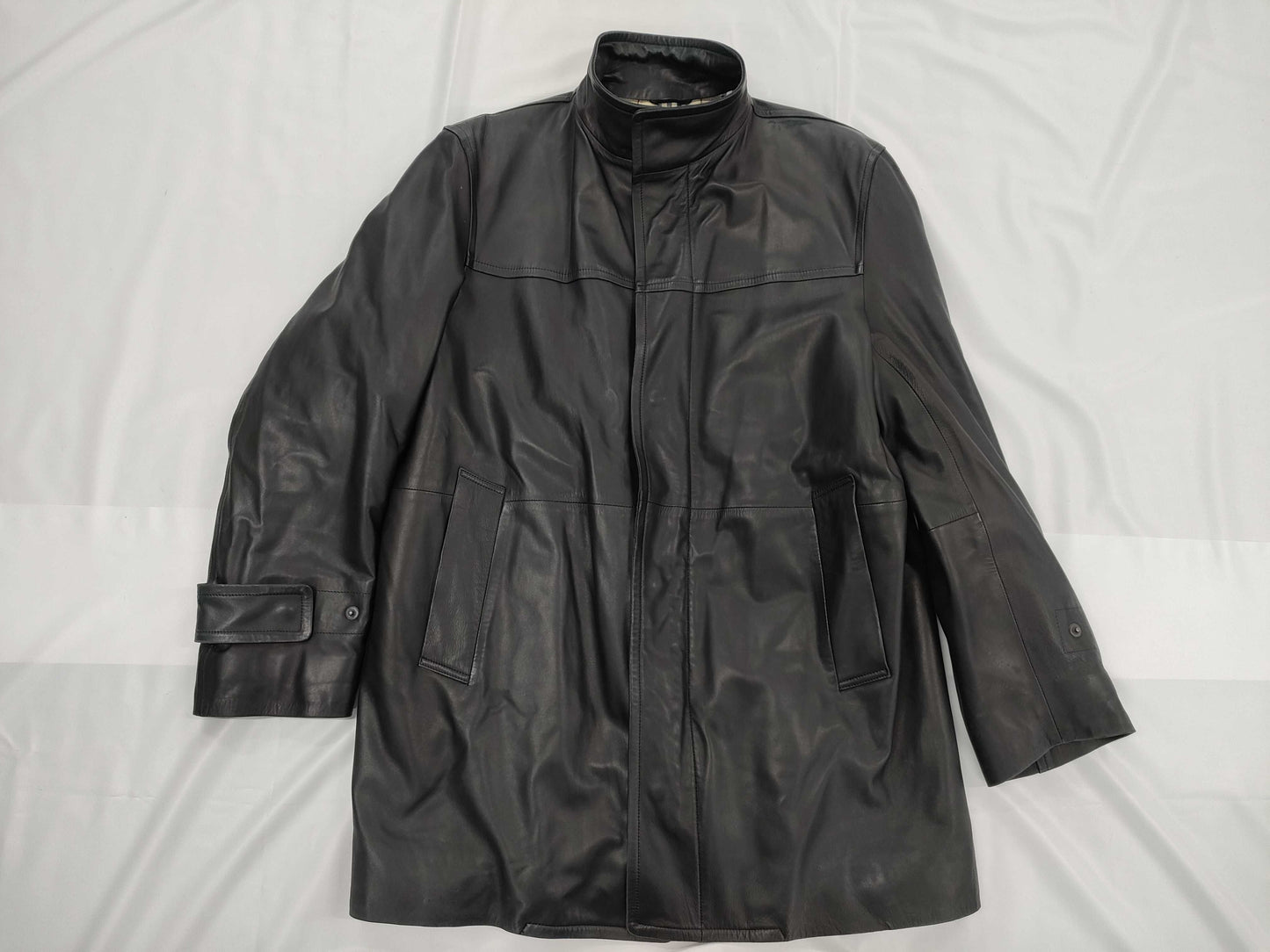 BURBERRY Lamb Leather Coat