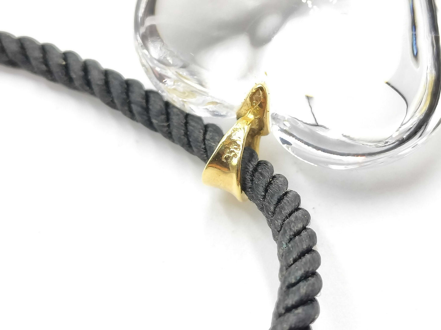 Baccarat Clear Heart Necklace