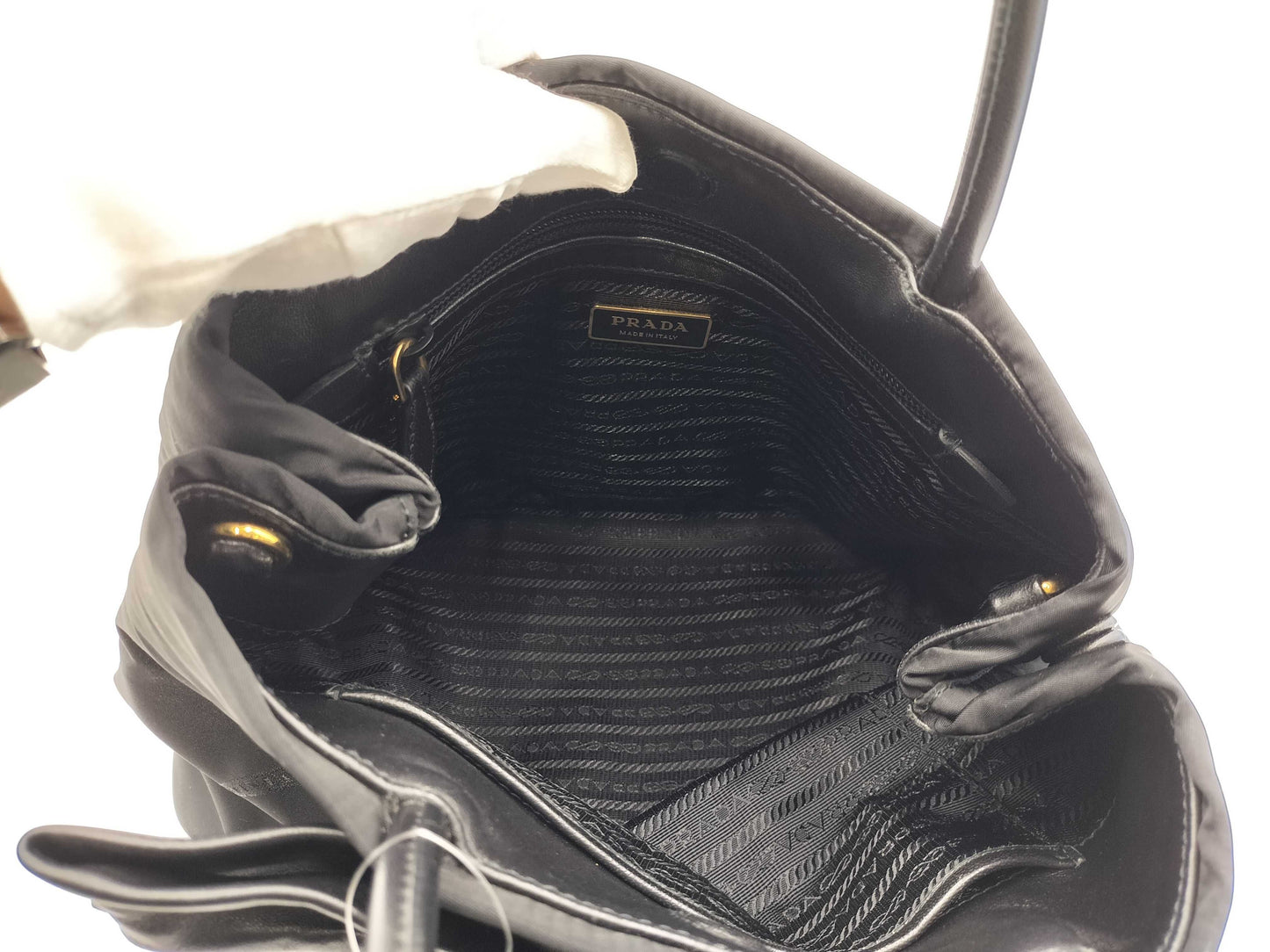 PRADA Nylon 1BG068 2-Way Handbag